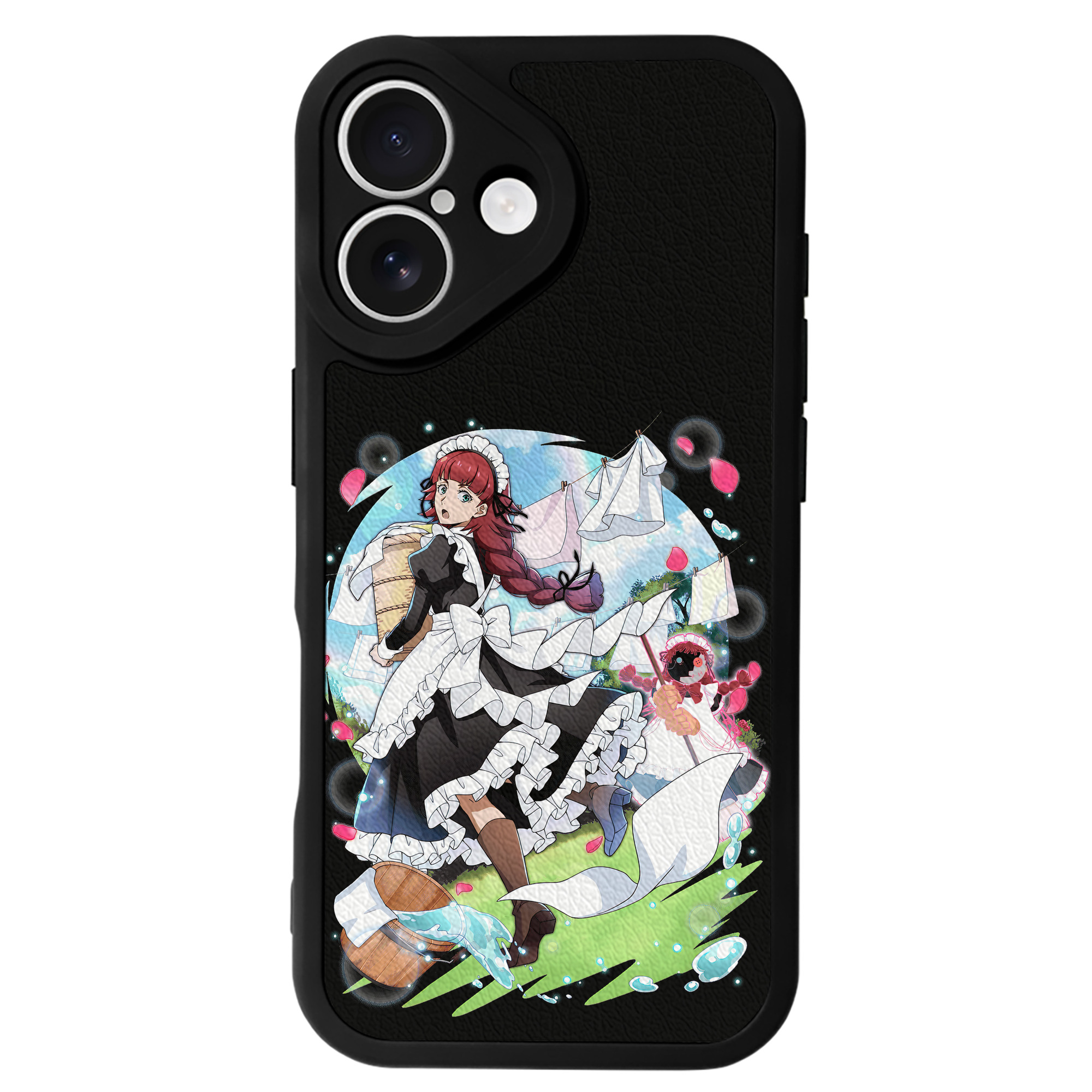 （画像用） 文豪ストレイドッグス Bungo Stray Dogs 【iPhone 16シリーズ対応】シリコンスマホケース（レザー調） 材質：シリコン